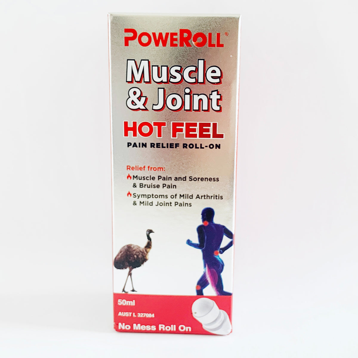 澳洲POWEROLL 鸸鹋油 50ml/ 贴膏 膏药