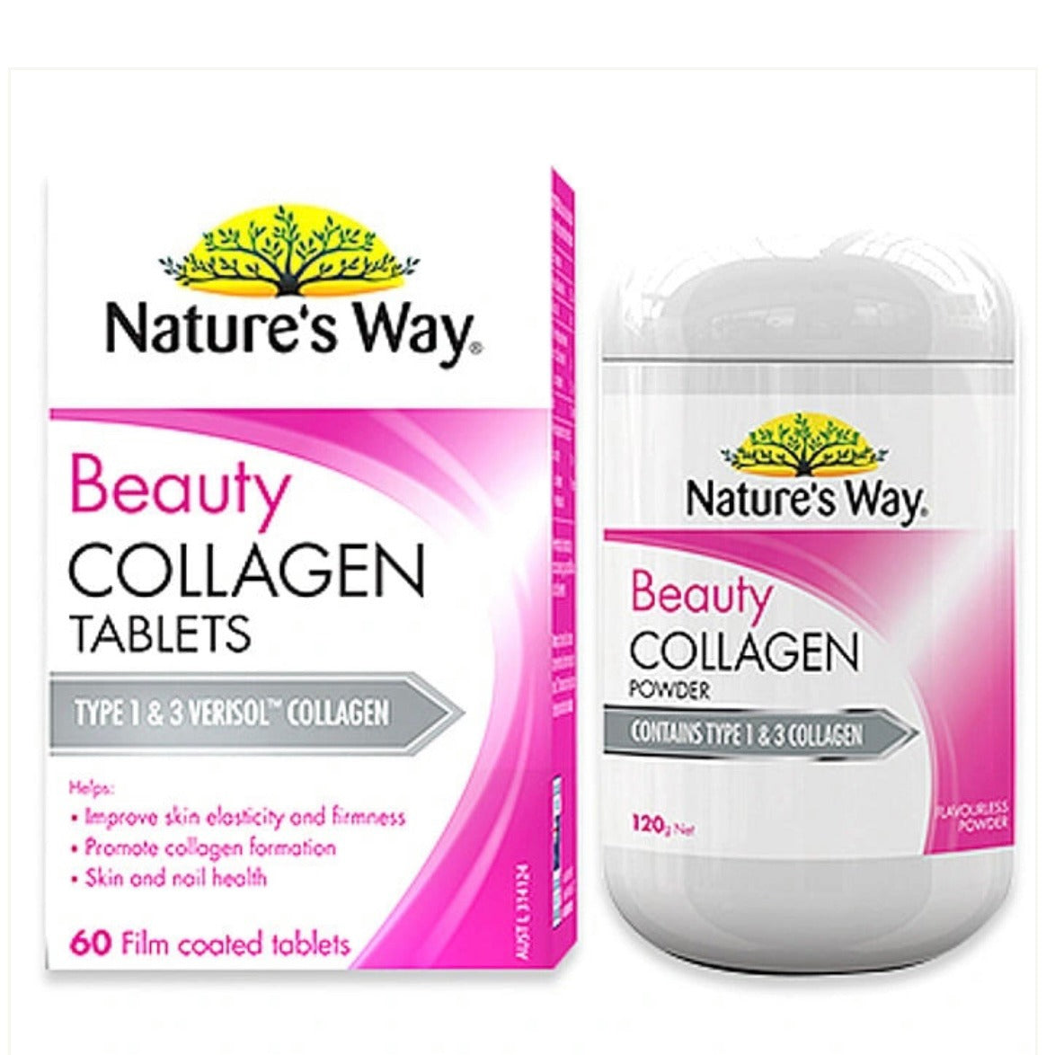 澳洲Natures way 胶原蛋白肽粉/片剂（含1型3型胶原蛋白）