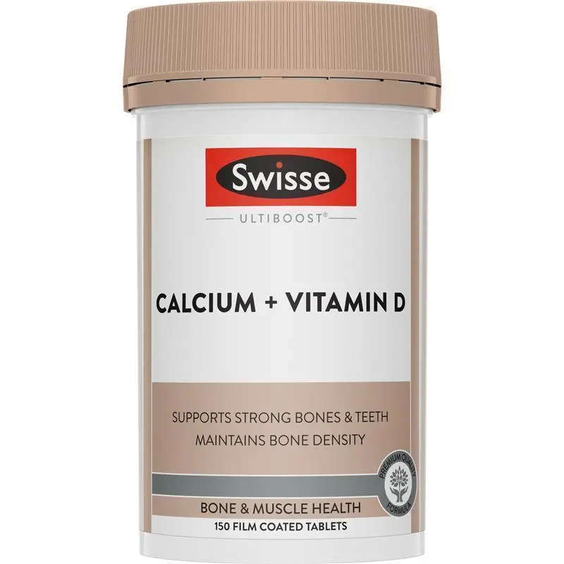 澳洲swisse柠檬酸钙片加VD 维生素D柠檬酸钙片 150粒