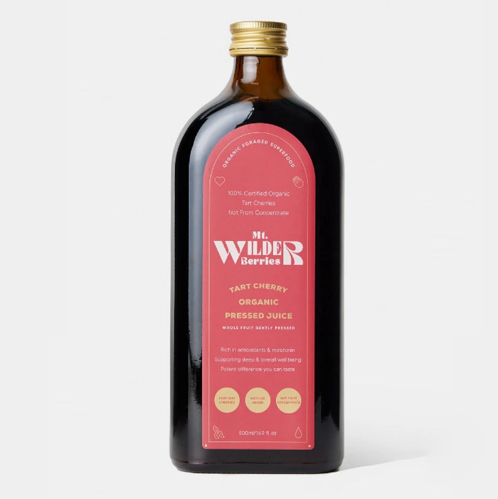 Mt. Wilder berries 有机认证酸樱桃汁500ml（16天量）